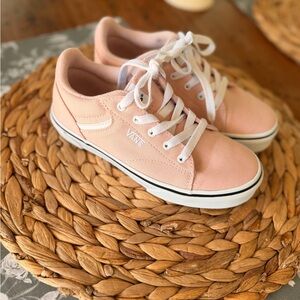 Vans Kids Light Pink Sneakers
